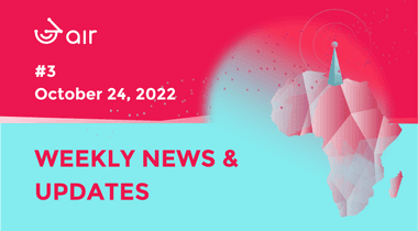 3air Weekly Update #3 - October 24, 2022