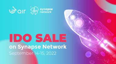Announcement: 3air IDO Live on Synapse Network