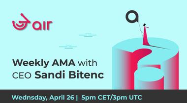 3air weekly AMA, April 26, 2023 - Weekly update and Q&A