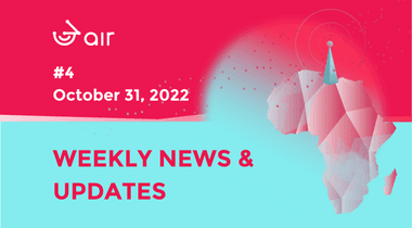3air Weekly Update #4 - October 31, 2022