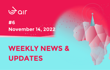 3air Weekly Update #6 - November 14, 2022